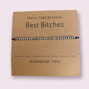 Morse Code “Best Bitches” Bracelet - #179